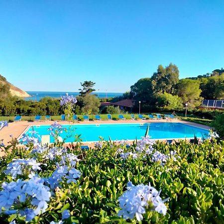 Elbamare Residence Con Piscina Nisporto Ngoại thất bức ảnh